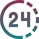 24h