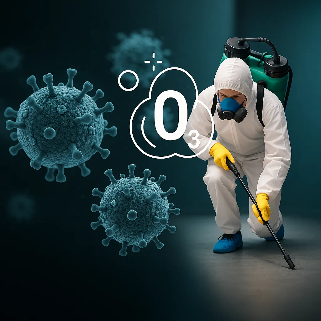 Tecnico specializzato nella sanificazione ambientale con ozono